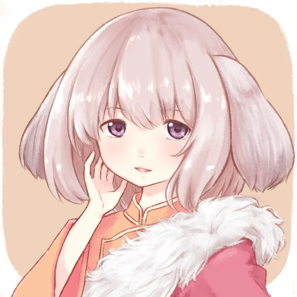 ラサ・アプソのわん娘の姿