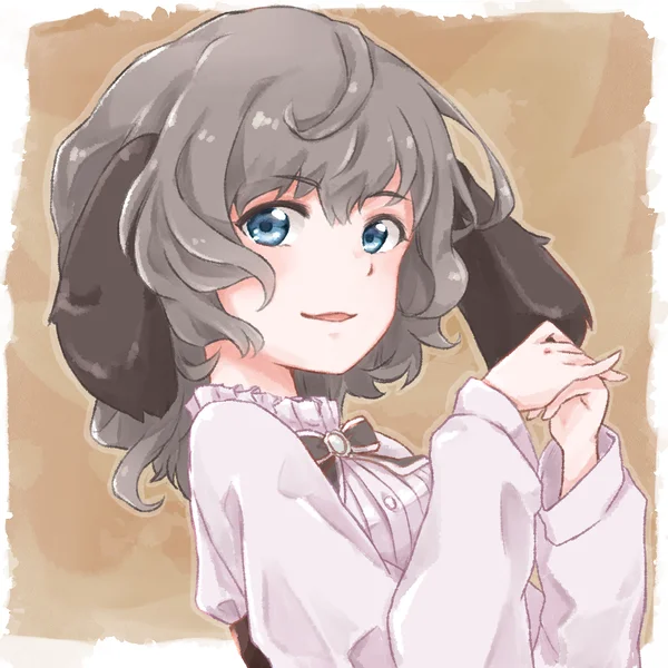 スタンダード・プードルのわん娘の姿